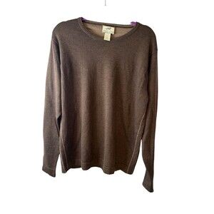 Horny Toad Outdoor Gorpcore Wool Layering Sweater L Merino Wool